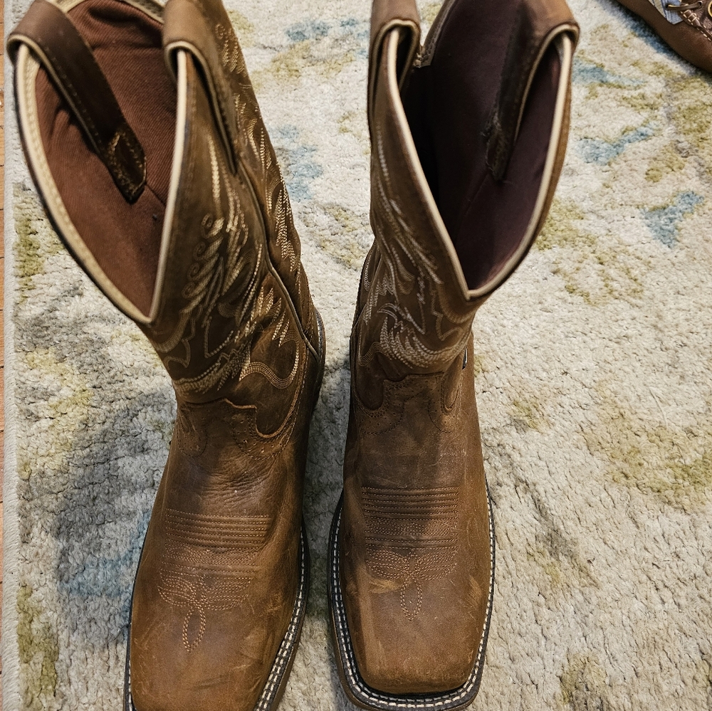 Justin Women's Stampede Rush 11" Waterproof EH Nano Composite Toe Boots